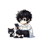津世実君と愛しい猫③（個別スタンプ：20）