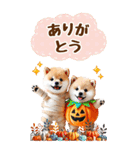 【BIG】まめしばハロウィン（個別スタンプ：13）