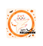 ほんわか猫ハロウィン（個別スタンプ：2）