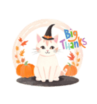 ほんわか猫ハロウィン（個別スタンプ：26）