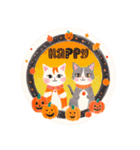 ほんわか猫ハロウィン（個別スタンプ：32）