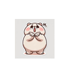 愛されキャラの感情豊かなスタンプ集5（個別スタンプ：6）