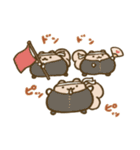 ぽちゃリスのスタンプ（個別スタンプ：18）