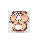 愛されキャラの感情豊かなスタンプ集4（個別スタンプ：3）