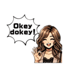 英語でOK (いろいろ)スタンプ♫アメコミ風（個別スタンプ：6）