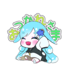 漣月さんのスタンプvol01-日常編-（個別スタンプ：3）