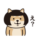 おかっぱ柴犬（個別スタンプ：25）