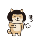 おかっぱ柴犬（個別スタンプ：30）