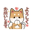 毎日使える★しば犬スタンプ（個別スタンプ：12）