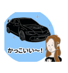 車大好き彼女に贈る（個別スタンプ：7）