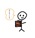 冬に使える棒人間スタンプ（個別スタンプ：7）