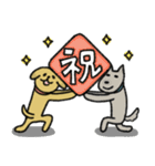 シュッとしたイヌ ♡犬の日2024♡（個別スタンプ：37）