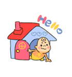 強くあれわが子（個別スタンプ：6）