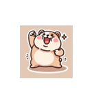 愛されキャラの感情豊かなスタンプ集6（個別スタンプ：3）