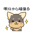 毎日五月病な犬とねこたち 犬の日（個別スタンプ：17）