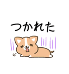 動く！毎日五月病な犬とねこたち 犬の日（個別スタンプ：8）