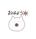 くま寄りのネコ（個別スタンプ：6）