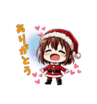 クリスマス 魔女キューティースタンプ（個別スタンプ：6）