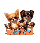 小型犬語です（個別スタンプ：1）