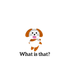 dog the baby dog（個別スタンプ：7）