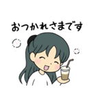 よく使う挨拶*ゆるスタンプ（個別スタンプ：23）