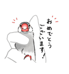 うちの文鳥はこんな感じ（個別スタンプ：7）