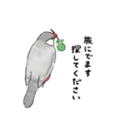 うちの文鳥はこんな感じ（個別スタンプ：30）