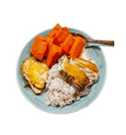 食品シリーズ : 祖父母の料理 #52（個別スタンプ：1）