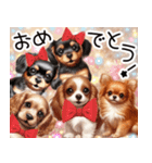 ❤️かわいい犬達からの思いやり言葉❤️（個別スタンプ：22）