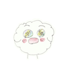 くもきゅんとメルシーのかわいいスタンプ（個別スタンプ：5）