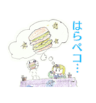 くもきゅんとメルシーのかわいいスタンプ（個別スタンプ：8）