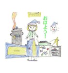くもきゅんとメルシーのかわいいスタンプ（個別スタンプ：10）
