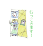 くもきゅんとメルシーのかわいいスタンプ（個別スタンプ：18）