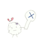 くもきゅんとメルシーのかわいいスタンプ（個別スタンプ：20）