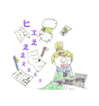 くもきゅんとメルシーのかわいいスタンプ（個別スタンプ：24）