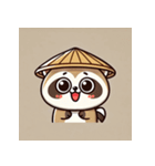 かわいいタヌキスタンプ（個別スタンプ：3）