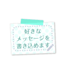 書き込める♥ペタッとメモ＆マステ 改（個別スタンプ：13）