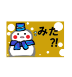 雪だるまさんの日常【挨拶/返事/普段使い】（個別スタンプ：29）