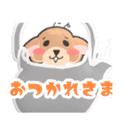 ぷっくり柴犬じぃじ（個別スタンプ：6）