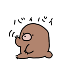 もぐらくんとミミズくんの日常（個別スタンプ：7）