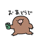 もぐらくんとミミズくんの日常（個別スタンプ：15）