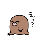 もぐらくんとミミズくんの日常（個別スタンプ：26）