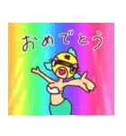 魚面ライダー！（個別スタンプ：4）
