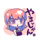 毒っ気おにゃのこスタンプ♡（個別スタンプ：1）