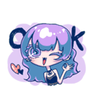 毒っ気おにゃのこスタンプ♡（個別スタンプ：4）
