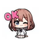 不思議ちゃんな私（個別スタンプ：8）