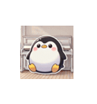 がんばり屋ペンギンのピアノチャレンジ！5（個別スタンプ：1）
