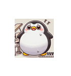 がんばり屋ペンギンのピアノチャレンジ！5（個別スタンプ：2）