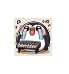 がんばり屋ペンギンのピアノチャレンジ！5（個別スタンプ：8）