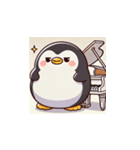 がんばり屋ペンギンのピアノチャレンジ！5（個別スタンプ：18）